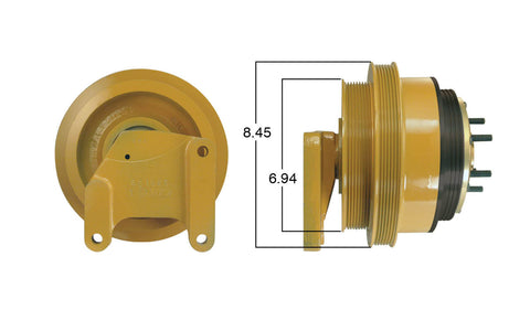 99241-Remanufactured Fan Clutch-GoldTop  Conversion (Core Deposit    $250 Included in Price) - Nick's Truck Parts