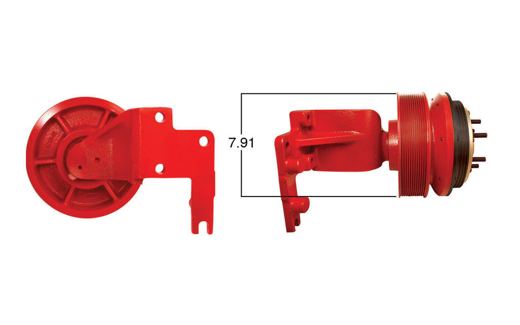 99242-Remanufactured Fan Clutch-GoldTop (Core Deposit    $250 Included in Price) - Nick's Truck Parts