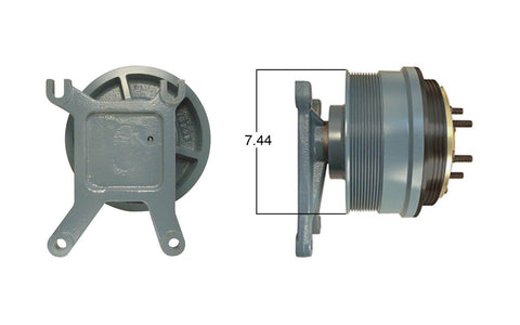 99243-Remanufactured Fan Clutch-GoldTop (Core Deposit    $250 Included in Price) - Nick's Truck Parts