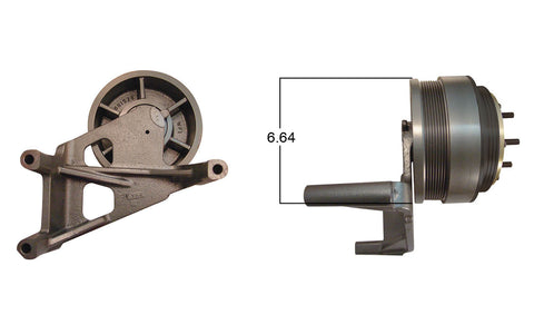 99251-Remanufactured Fan Clutch-GoldTop  Conversion (Core Deposit    $250 Included in Price) - Nick's Truck Parts