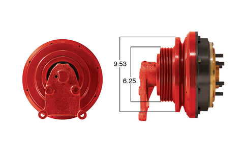 99253-Remanufactured Fan Clutch-GoldTop  Conversion (Core Deposit    $250 Included in Price) - Nick's Truck Parts