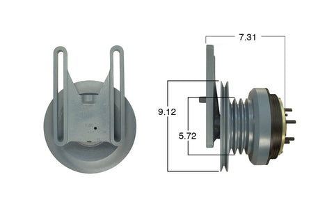 99255-Remanufactured Fan Clutch-GoldTop  Conversion (Core Deposit    $250 Included in Price) - Nick's Truck Parts