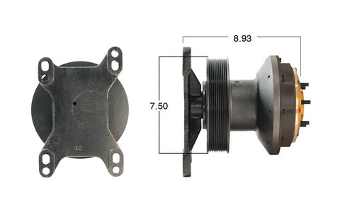 99268-Remanufactured Fan Clutch-GoldTop (Core Deposit    $250 Included in Price) - Nick's Truck Parts