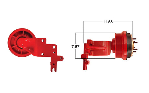 99278-Remanufactured Fan Clutch-GoldTop (Core Deposit    $250 Included in Price) - Nick's Truck Parts