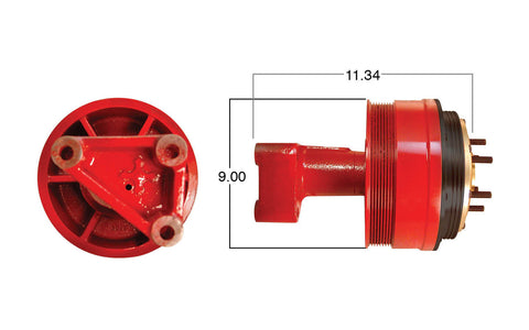 99283-Remanufactured Fan Clutch-GoldTop  Conversion (Core Deposit    $250 Included in Price) - Nick's Truck Parts