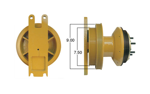 99293-Remanufactured Fan Clutch-GoldTop (Core Deposit    $250 Included in Price) - Nick's Truck Parts