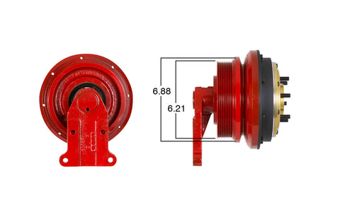 99296-Remanufactured Fan Clutch-GoldTop  Conversion (Core Deposit    $250 Included in Price) - Nick's Truck Parts