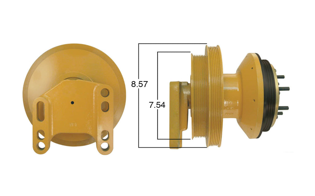 99316-Remanufactured Fan Clutch-GoldTop (Core Deposit    $250 Included in Price) - Nick's Truck Parts