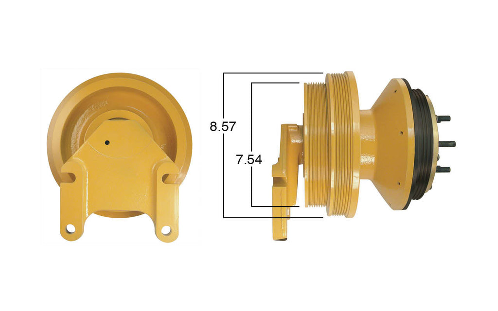 99317-Remanufactured Fan Clutch-GoldTop (Core Deposit    $250 Included in Price) - Nick's Truck Parts