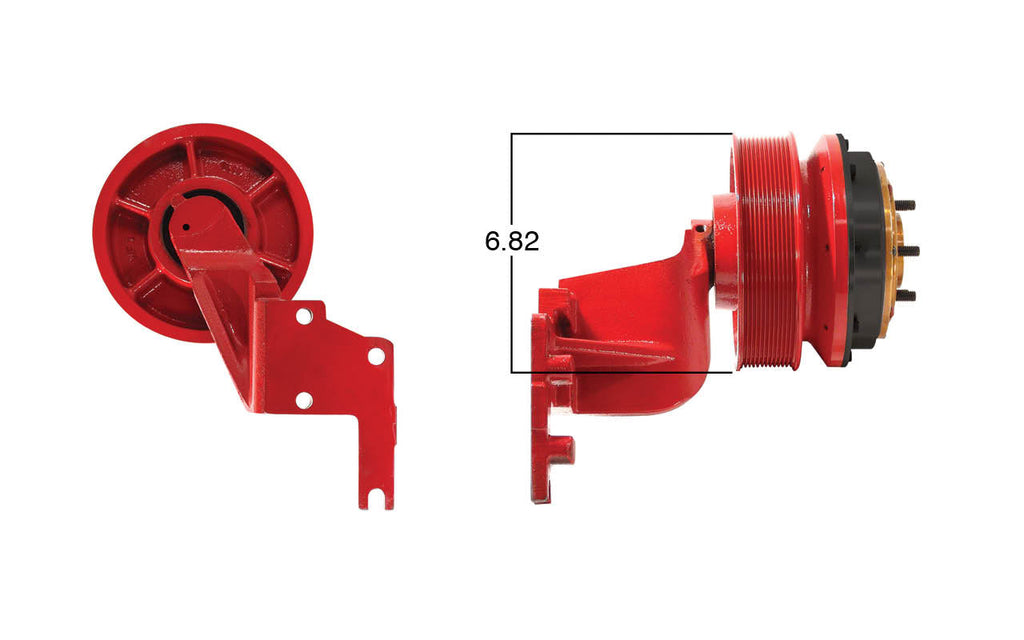 99324-Remanufactured Fan Clutch-GoldTop (Core Deposit    $250 Included in Price) - Nick's Truck Parts
