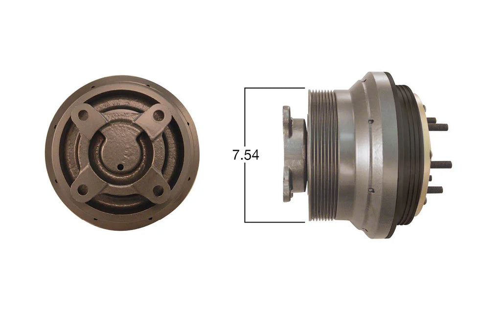 99335-Remanufactured Fan Clutch-GoldTop  Conversion (Core Deposit    $250 Included in Price)