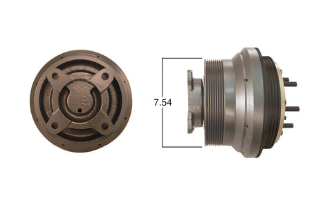99335-Remanufactured Fan Clutch-GoldTop  Conversion (Core Deposit    $250 Included in Price)