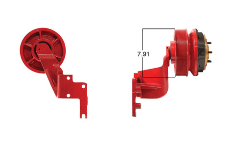 99350-Remanufactured Fan Clutch-GoldTop (Core Deposit    $250 Included in Price) - Nick's Truck Parts