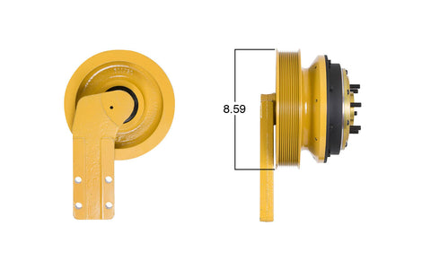 99353-Remanufactured Fan Clutch-GoldTop  Conversion (Core Deposit    $250 Included in Price) - Nick's Truck Parts