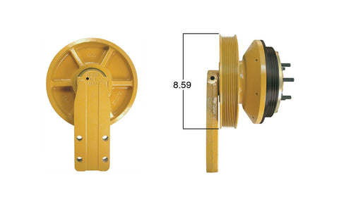 99358-Remanufactured Fan Clutch-GoldTop (Core Deposit    $250 Included in Price) - Nick's Truck Parts