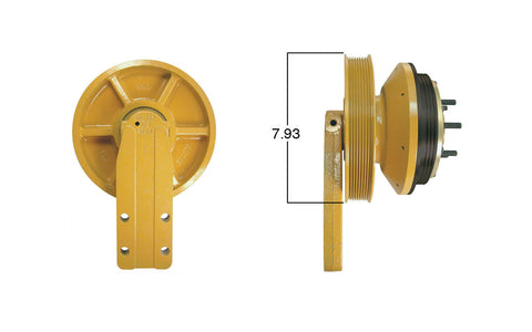 99363-Remanufactured Fan Clutch-GoldTop (Core Deposit    $250 Included in Price) - Nick's Truck Parts