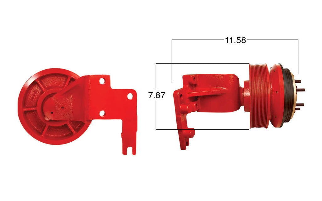 99365-Remanufactured Fan Clutch-GoldTop (Core Deposit    $250 Included in Price) - Nick's Truck Parts