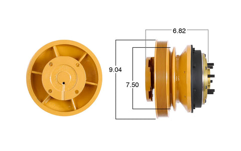 99380-Remanufactured Fan Clutch-GoldTop  Conversion (Core Deposit    $250 Included in Price)