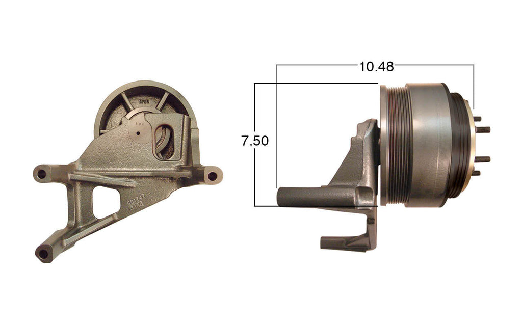 99381-Remanufactured Fan Clutch-GoldTop (Core Deposit    $250 Included in Price) - Nick's Truck Parts