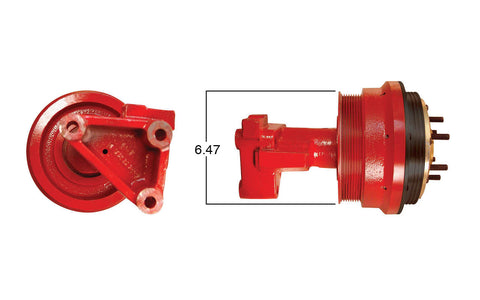 99415-Remanufactured Fan Clutch-GoldTop (Core Deposit    $250 Included in Price) - Nick's Truck Parts