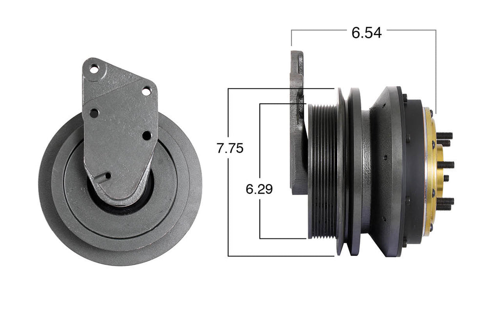 99416-Remanufactured Fan Clutch-GoldTop  Conversion (Core Deposit    $250 Included in Price) - Nick's Truck Parts