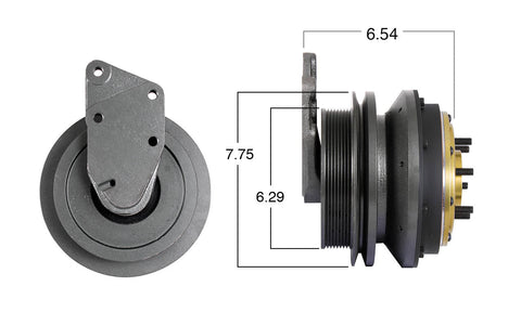 99416-Remanufactured Fan Clutch-GoldTop  Conversion (Core Deposit    $250 Included in Price) - Nick's Truck Parts