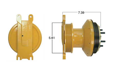 99421-Remanufactured Fan Clutch-GoldTop (Core Deposit    $250 Included in Price) - Nick's Truck Parts