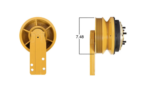 99422-Remanufactured Fan Clutch-GoldTop (Core Deposit    $250 Included in Price) - Nick's Truck Parts