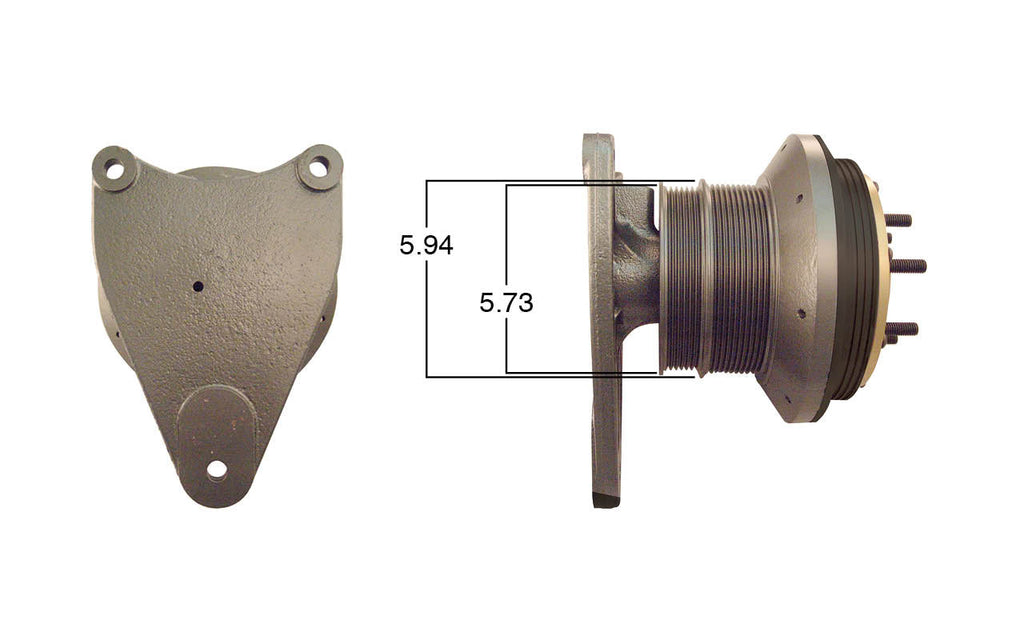 99423-Remanufactured Fan Clutch-GoldTop (Core Deposit    $250 Included in Price) - Nick's Truck Parts