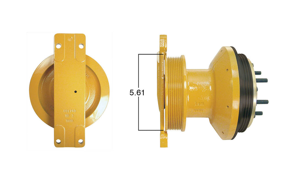 99428-Remanufactured Fan Clutch-GoldTop (Core Deposit    $250 Included in Price) - Nick's Truck Parts