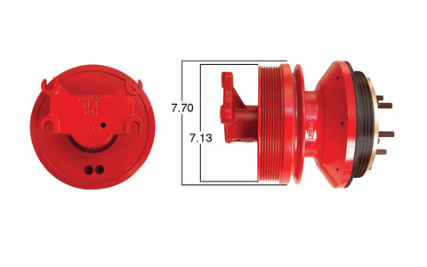 99446-Remanufactured Fan Clutch-GoldTop (Core Deposit    $250 Included in Price) - Nick's Truck Parts