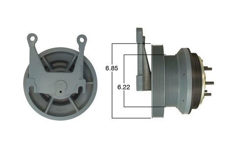 99450-Remanufactured Fan Clutch-GoldTop (Core Deposit    $250 Included in Price) - Nick's Truck Parts