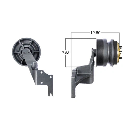 Kitmasters Cummins Fan Clutch 99560, durable replacement part for engine cooling, shown in the image.