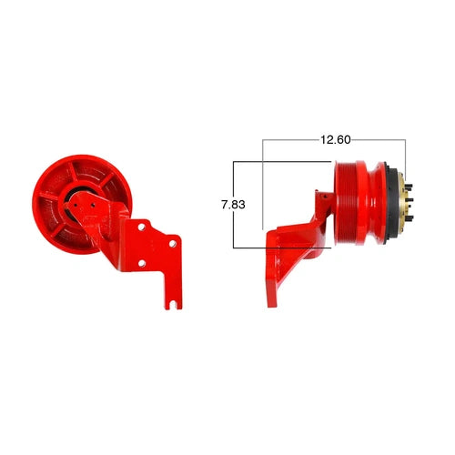 Kitmasters Cummins fan clutch 99569, a durable replacement part with a core deposit, designed for optimal engine cooling.
