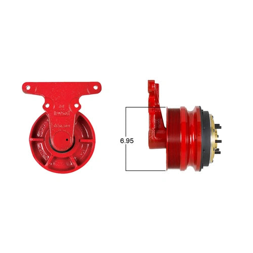 Kitmasters Cummins fan clutch model 99584, durable automotive part designed for engine cooling and performance.