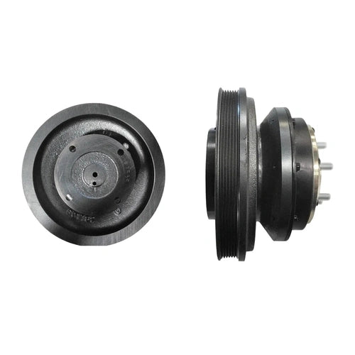 Cummins Fan Clutch by Kitmasters, durable metal fan clutch with mounting hardware for engine cooling and performance.