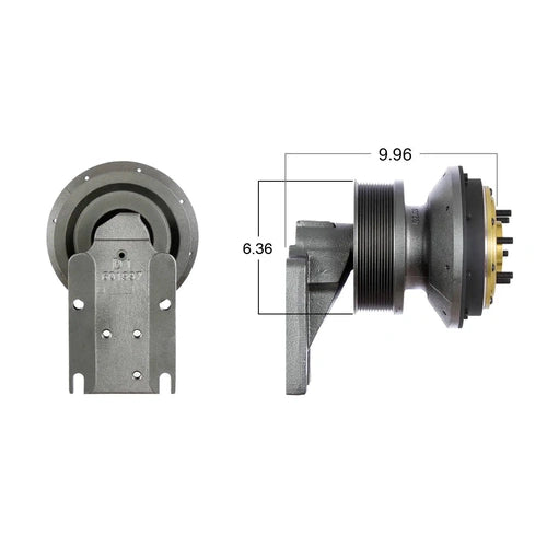 Kitmasters PACCAR fan clutch 99594, automotive cooling part, featuring metal fins and mounting components on a neutral background.