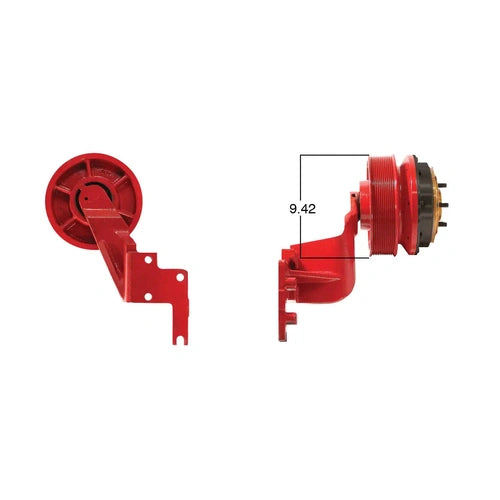 Kitmasters Cummins fan clutch 99612, durable replacement part with core deposit, designed for efficient engine cooling.