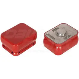 Automann ABP4UB-Mack urethane poly insulator showing a close-up of the insulated component with smooth surface and mounting features.