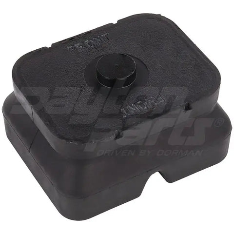 Automann 325-108 Insulator Standard Pad for Mack trucks, showing a durable rubber insulator pad with mounting holes.
