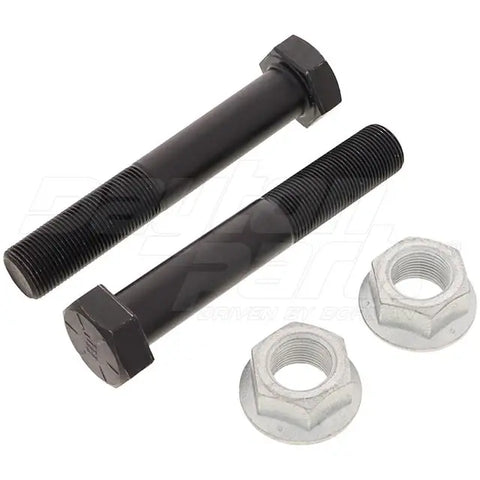 Binkley Equalizer Bolt Kit by Automann, assembly bolt 1"-14 x 6 inches, shown in black finish for heavy-duty vehicle use