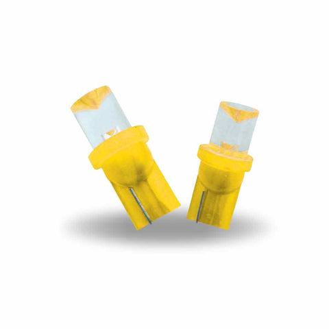 Two Automann 571.LD194A1-2 LED marker light bulbs in amber color for vehicle 194 replacement, shown in B.jpg