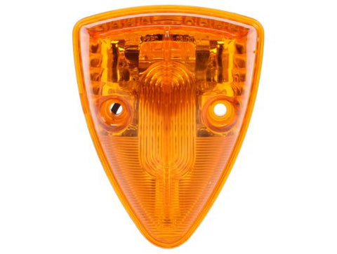 Automann 571.LD326A15-Cab Marker Light LED triangle amber for vehicle lighting, featuring bright amber LED illumination