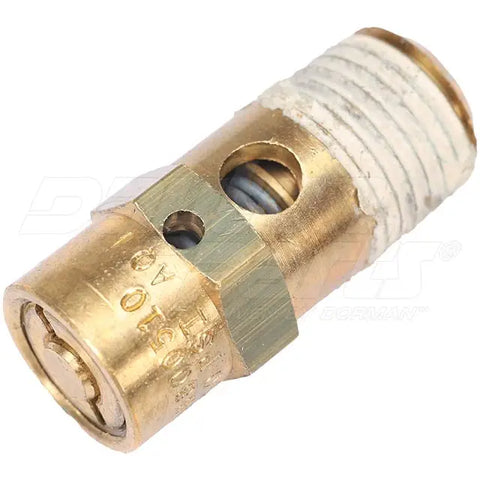 Dayton CKN31200 air brake reservoir pressure relief valve for air system, showing the valve with mounting components.