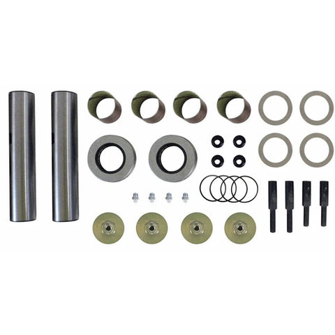 Automann FKP-72-B Standard King Pin Kit for 1975-1990 Ford C steering systems, shown with components laid out.