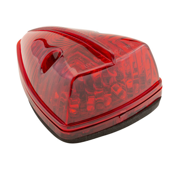 Automann 571.LD326R15 red LED triangle cab marker light for vehicle lighting, featuring durable design and bright illumination.