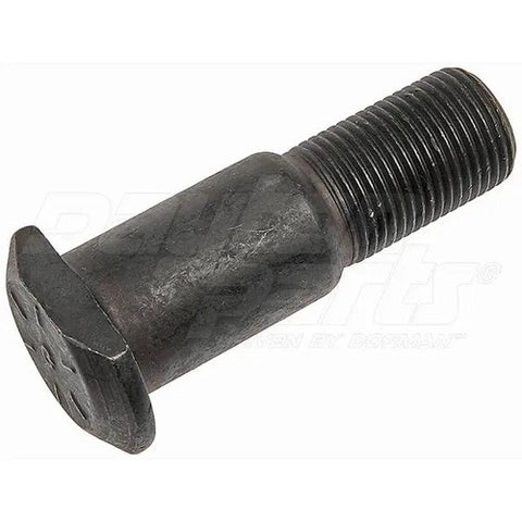 Dayton E-11686L Clipped Head Stud for wheel end applications, shown in a package of five on a black background.