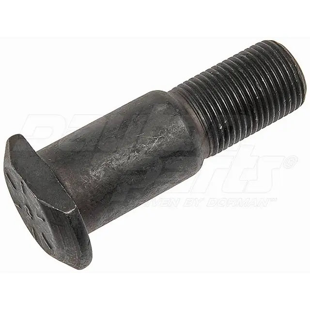 Set of five Dayton E-5618L-D wheel end head studs, automotive replacement fasteners for wheel assembly.