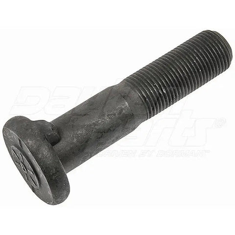 Set of five Dayton E-5923L wedge head studs for wheel end applications, shown in the product image.