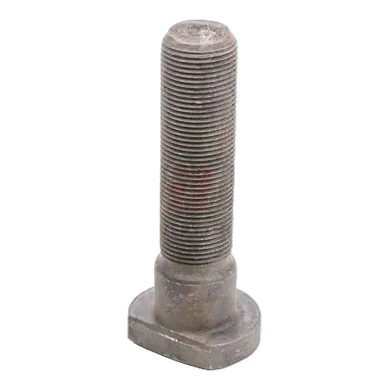 Automann E-5992A metric clipped head stud for wheel end assembly, durable metal component with threaded connection.